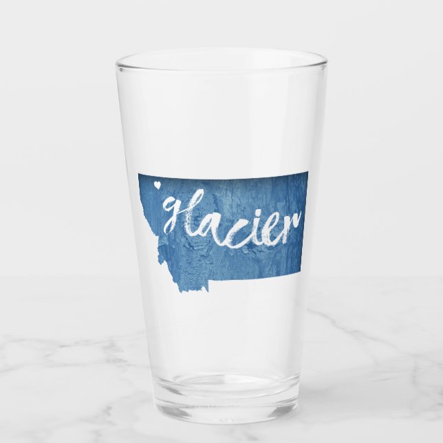 Parque nacional Glaciar Grano de madera (Anverso)
