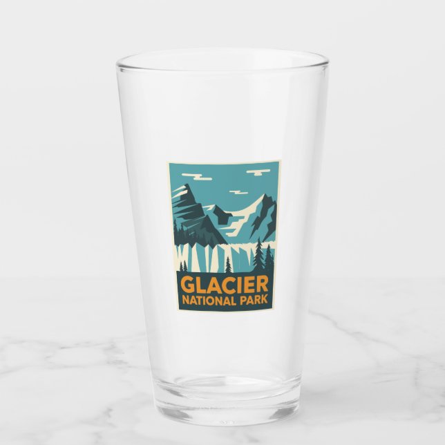 Parque nacional Glaciar Vintage (Anverso)