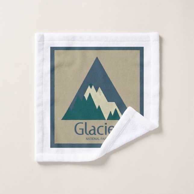 Parque nacional Glacier Rustic (Toallita)