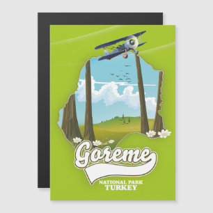 Parque nacional Goreme Mapa de Turquía