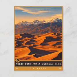 Parque Nacional Great Sand Dunes | Tarjeta Postal