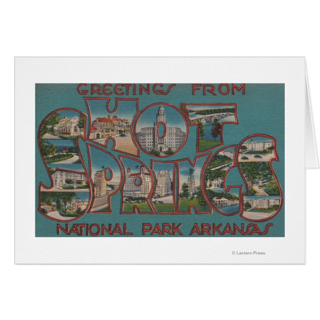 Parque nacional Hot Springs, Arkansas (Anverso (Horizontal))