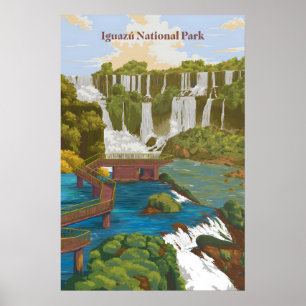 Parque Nacional Iguazú Cataratas del Iguazú Póster