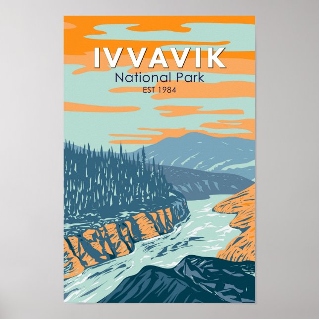 Parque nacional Ivvavik Canadá Viaje de arte (Frente)