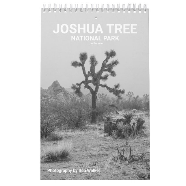Parque Nacional Joshua Tree ... En el calendario d (Tapa)