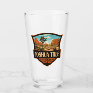 Parque nacional Joshua Tree Ilustracion Retro