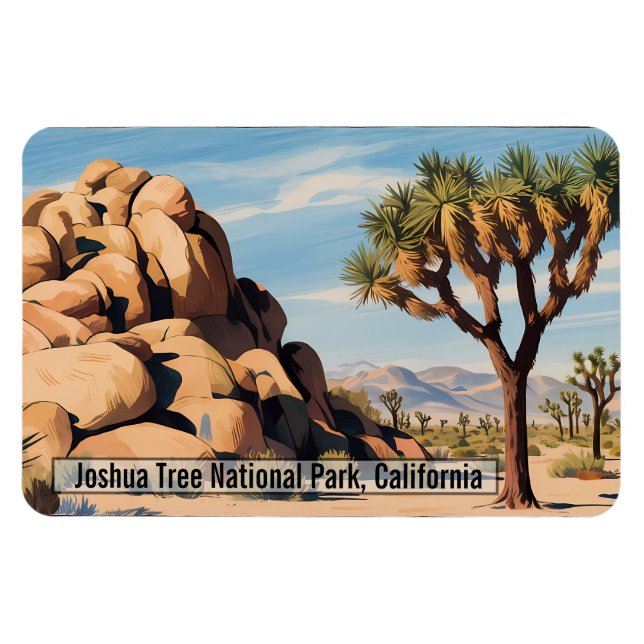 Parque Nacional Joshua Tree - Imán (Horizontal)