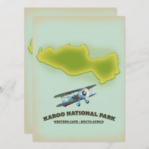 Parque nacional Karoo Oeste de Cabo Sudáfrica