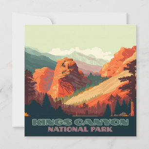 Parque nacional Kings Canyon Montañas de Californi