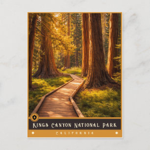 Parque Nacional Kings Canyon Postal Antiguo