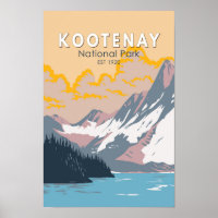 Parque nacional Kootenay Canadá Viaje de arte