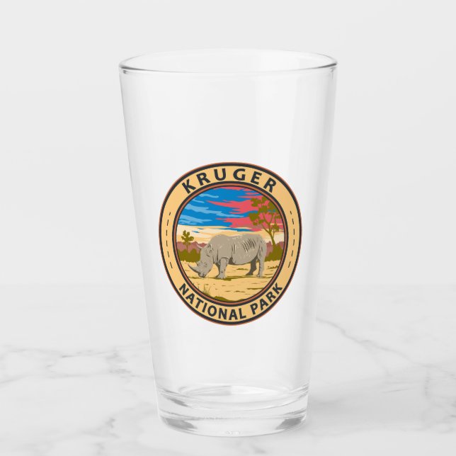 Parque nacional Kruger Rhinoceros blancos Viajes a (Anverso)