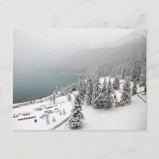 Parque nacional Lake Louise Banff, postal de Canad