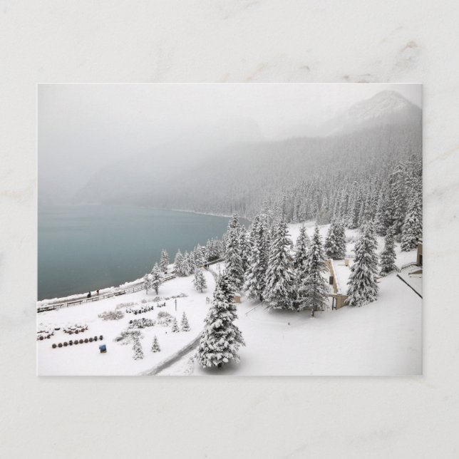 Parque nacional Lake Louise Banff, postal de Canad (Anverso)