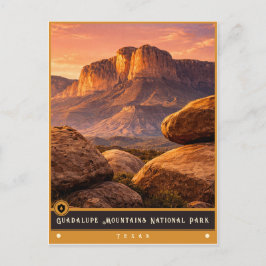Parque Nacional Montañas de Guadalupe | Tarjeta Po