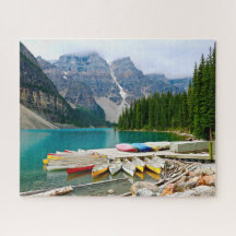 Parque nacional Moraine Lake Banff Puzzle