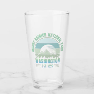 Parque nacional Mount Rainier Washington Retro