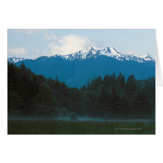 Parque Nacional Olímpico, Monte Olimpo, Washington (Anverso (Horizontal))