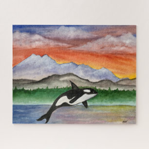 Parque Nacional Olímpico Puzzle Orca Jigsaw