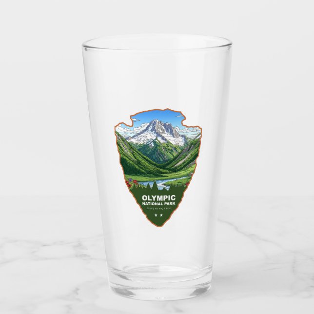 Parque Nacional Olympic Washington Arrowhead (Anverso)