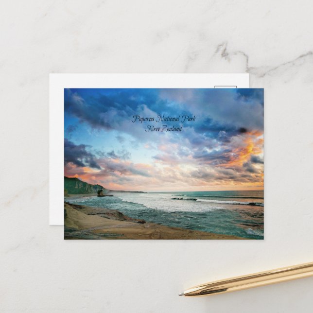 Parque nacional Paparoa, postal de Nueva Zelanda (Anverso/Reverso In Situ)