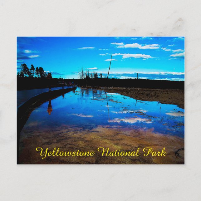 Parque nacional Postal Yellowstone (Anverso)