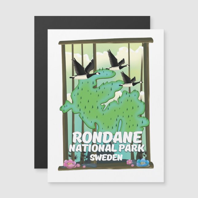 Parque nacional Rondane Suecia (Anverso/Reverso)