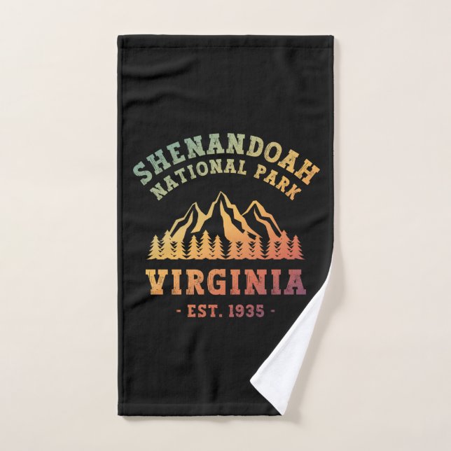 Parque nacional Shenandoah Virginia Estados Unidos (Toalla de mano)