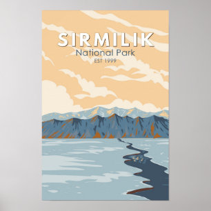 Parque Nacional Sirmilik Canadá Viajes Arte Vintag