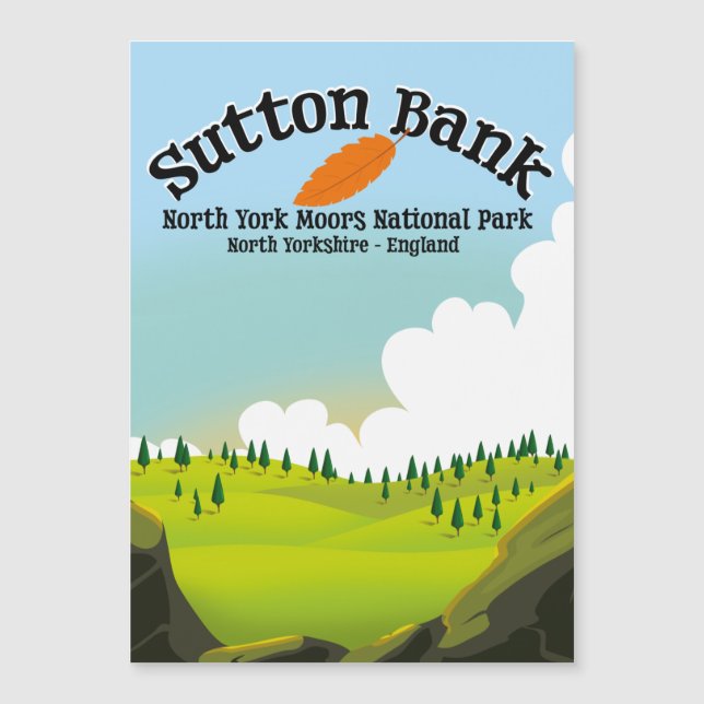 parque nacional sutton bank noryork moors (Anverso)