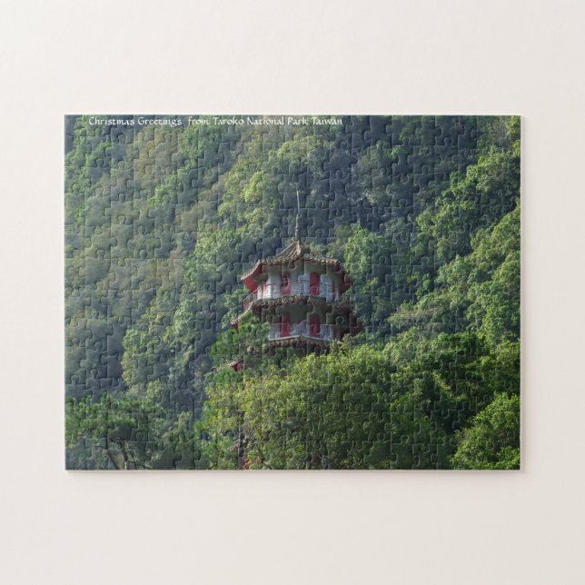 Parque Nacional Taroko Taiwán. Rompecabezas (Horizontal)