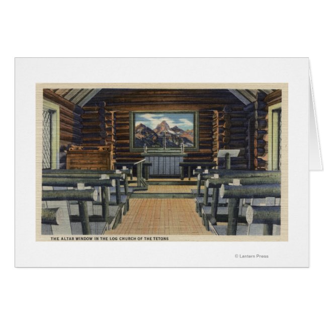 Parque Nacional Teton, WY - El Alter (Anverso (Horizontal))
