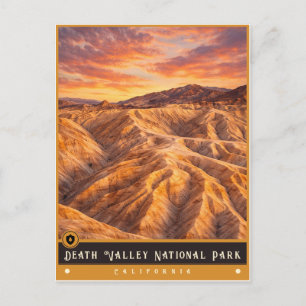 Parque Nacional Valle de la Muerte   Tarjeta Posta