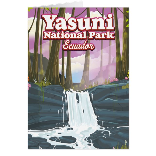 Parque nacional Yasuní Ecuador (Frente)