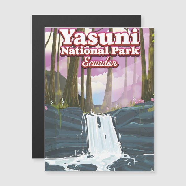 Parque nacional Yasuní Ecuador (Anverso/Reverso)