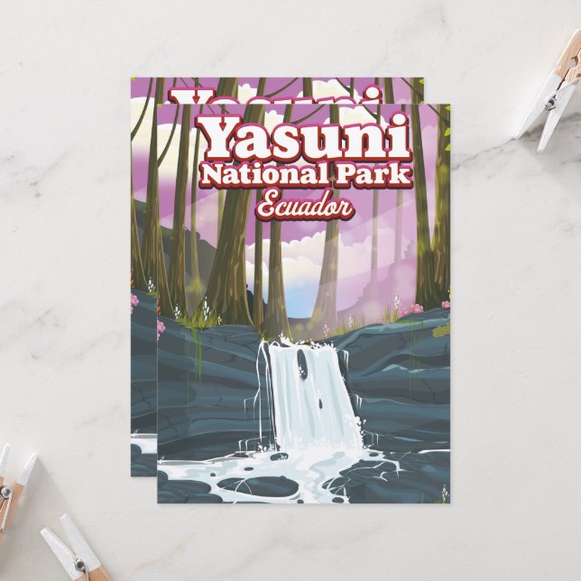 Parque nacional Yasuní Ecuador (Anverso/Reverso In Situ)