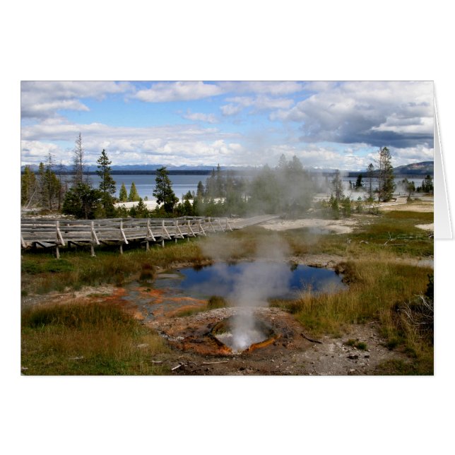 Parque nacional Yellowstone (Anverso (Horizontal))
