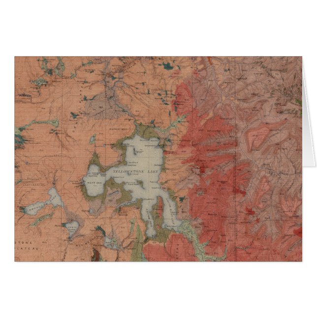 Parque nacional Yellowstone (Anverso (Horizontal))