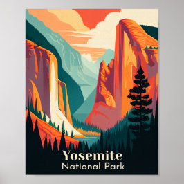 Parque nacional Yosemite Arte Minimalista