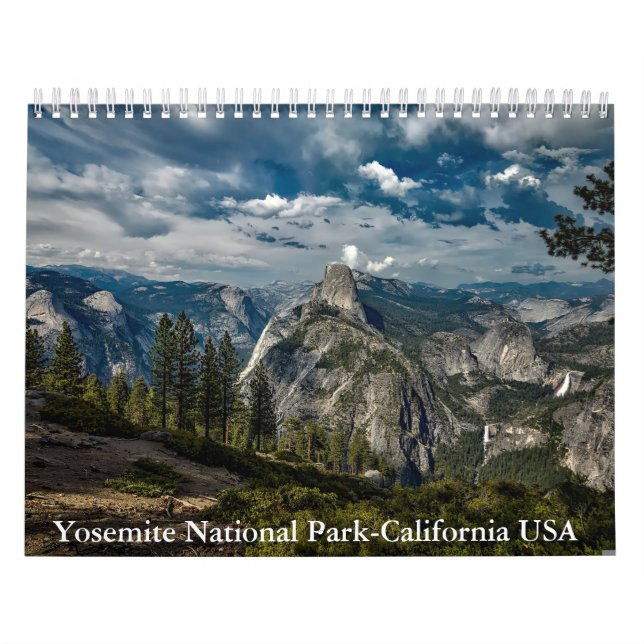 Parque Nacional Yosemite - Calendario de los Estad (Tapa)