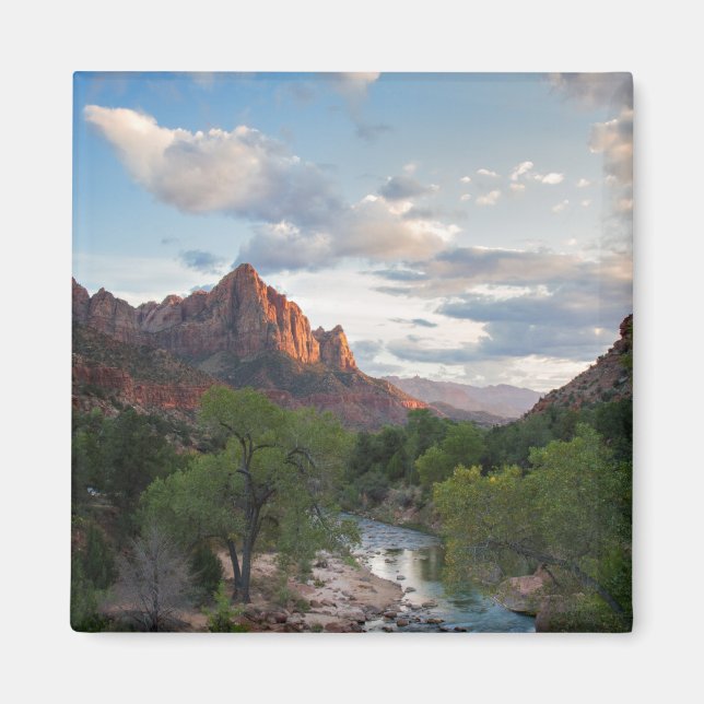 Parque nacional Zion - El imán Watchman (Frente)