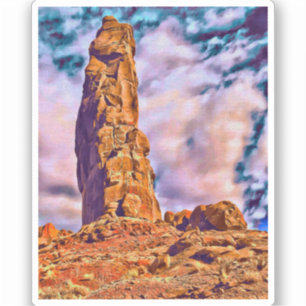 Parque nacional Zion Pegatina Vinyl