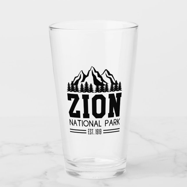 Parque nacional Zion Utah EE.UU. Senderismo al air (Anverso)