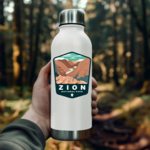 Parque nacional Zion Utah Pegatina de corte por