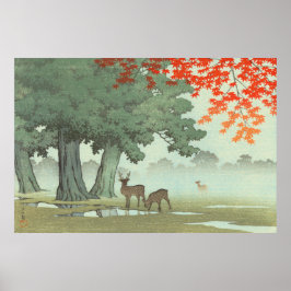Parque Nara Kawase Hasui 1953 Arte Japonés