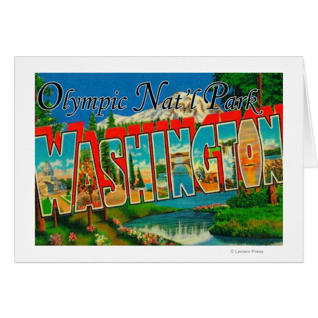 Parque Olímpico Nat'l, Washington (Anverso (Horizontal))