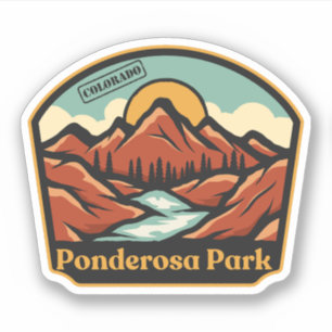 Parque Ponderosa, Pegatina de Colorado