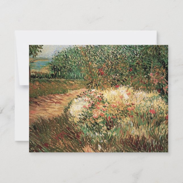 Parque Voyer d'Argenson Asnieres por Vincent van G (Anverso)