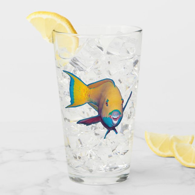 Parrofish - Diseño abstracto - Cortar la foto | (Anverso (hielo))