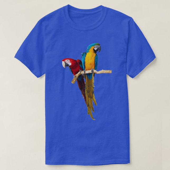Parrot Pareja camiseta Classic TShirt (Diseño del anverso)